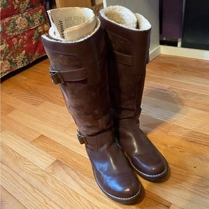UGG Fur-lined Riding Boots